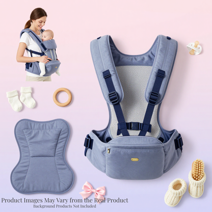Ergonomic Baby Carrier Infant Baby Hipseat Carrier 3 In 1 Front Facing Ergonomic Kangaroo Baby Wrap Sling