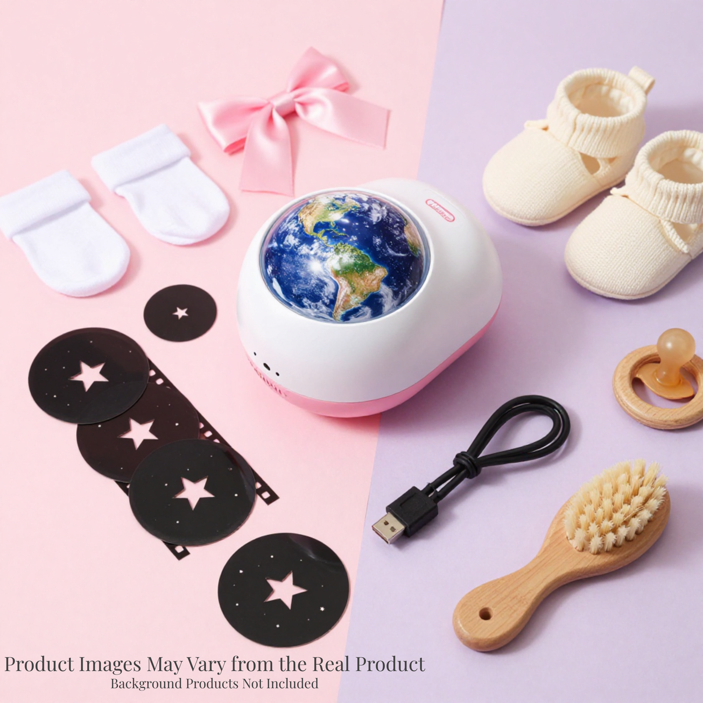 Starry Sky Night Light Planet Magic Projector Earth Universe LED Lamp Colorful Rotate Flashing Star Kids Baby Christmas Gift